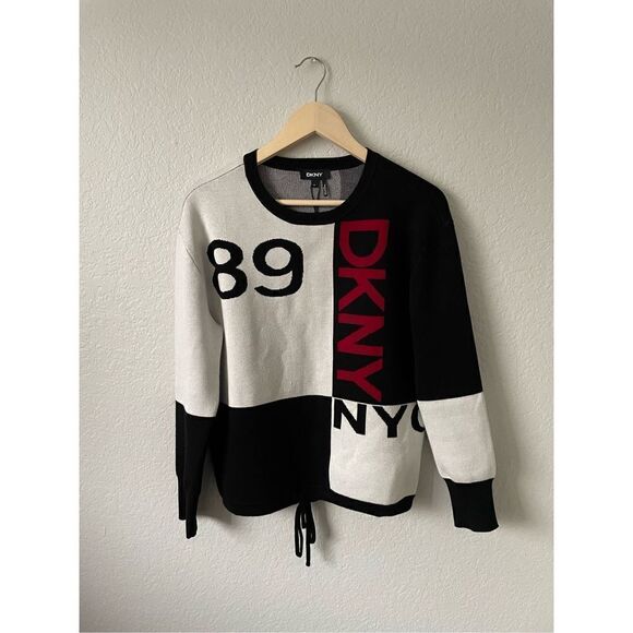 DKNY Woman’s color block  sweater size xs - Picture 1 of 9